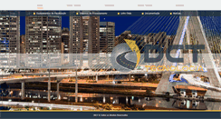 Desktop Screenshot of dct.com.br